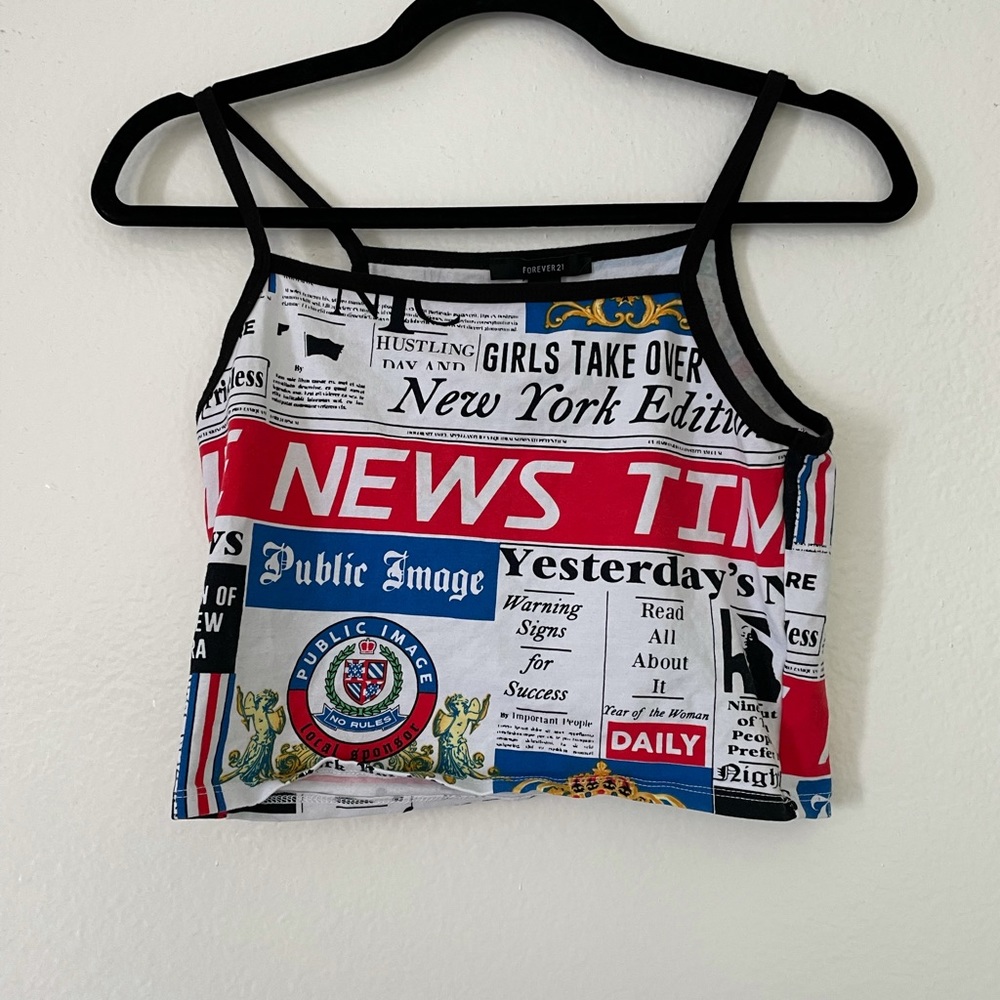 Forever 21 news crop top